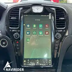 13.6inch 128GB For Chrysler 300C 2012 2019 Android 12 Screen GPS Navigation Car Multimedia Video Player Head Unit Carplay