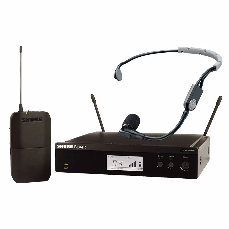 Blx14R/SM35 Over-the-Head Wireless Microphone Skin Tone Headset Collar