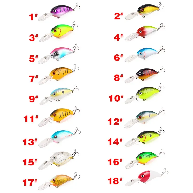 

1 Piece of Crank Bait 14g 10cm with Hook Swing Fast Diving Gear Suitable for Sea Bass, Barracuda and Pesca Fishing Gear