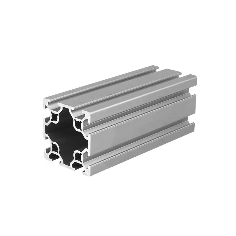 1PC European Standard 4040 Plum Blossom Hole Double Slot Aluminum Profile Assembly Line Automated Fish Tank Frame 40x40 for CNC image 2