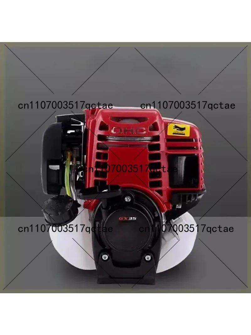 35cc 4-Stroke Engine Gas Powered Lawn Mower Brush Cutter High Torque Outdoor Power Equipment