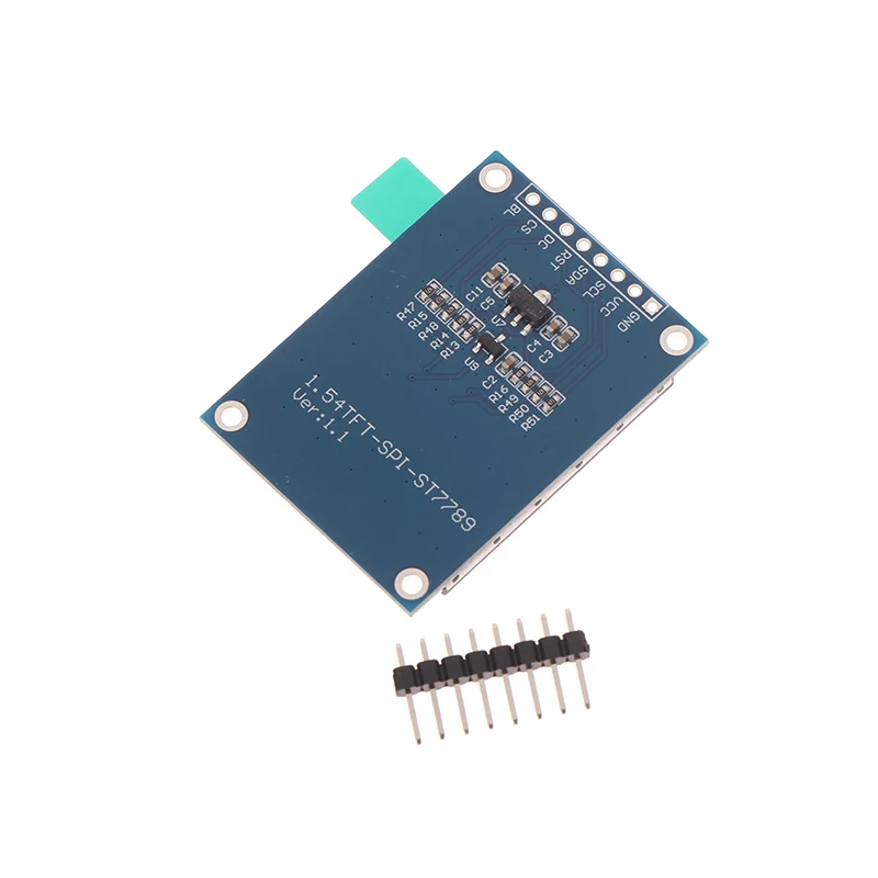 1.54 Inch 1.54" Full Color TFT Display Module HD IPS LCD LED Screen 240x240 SPI Interface ST7789V For Arduino