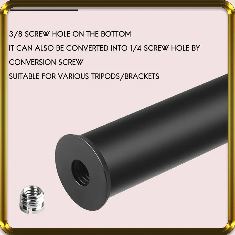 

-A95Z Handheld Adjustable Tripod Mount Monopod 2-Section Extension Rod Tube For DSLR Camera Gimbal Aluminum Extender Pole