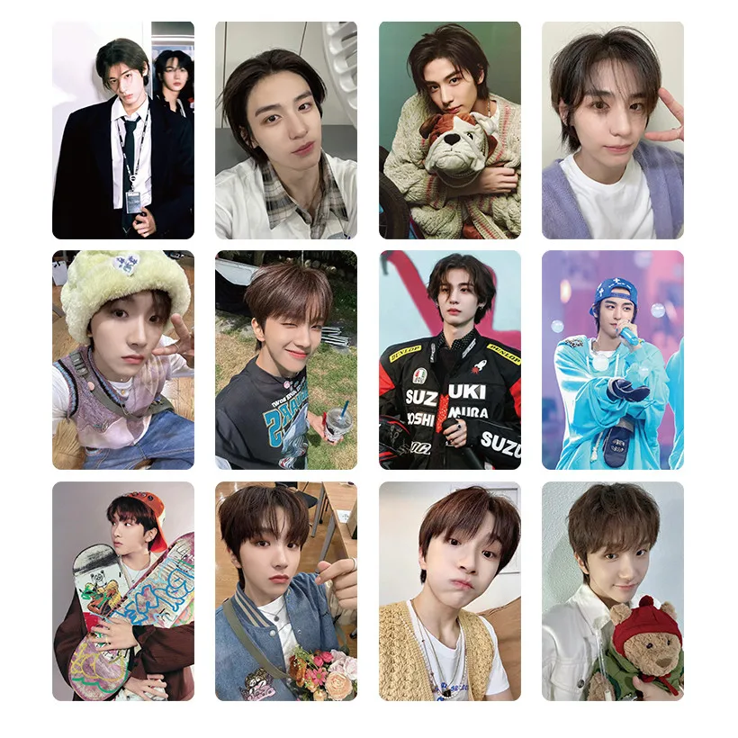 55Pcs Kpop Boy Band BOYNEXTDOOR New Album Lomo Card Photocards Double Sided Printd Postcards Fans Collection