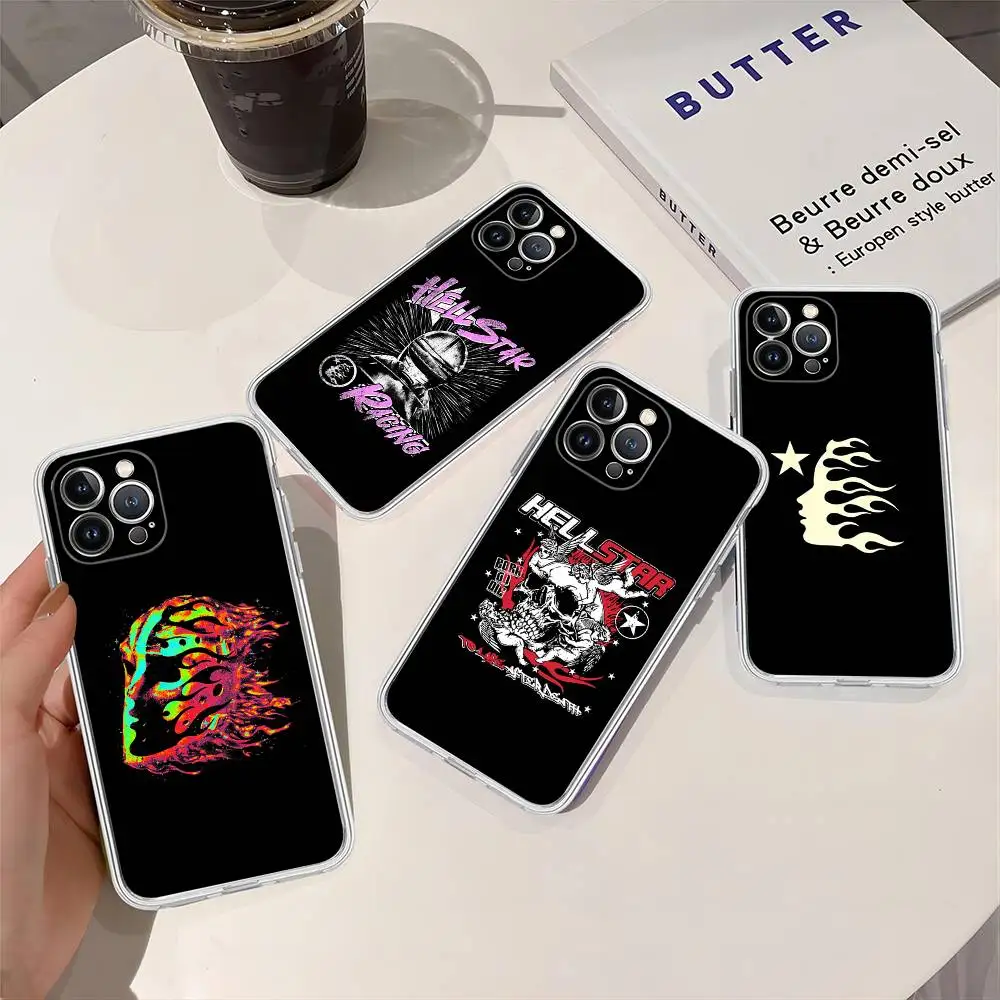 H-H-HellstarS Phone Case For iPhone 17 16 14 11 12 13 15 Pro Max 14 Plus 17 Air Cover