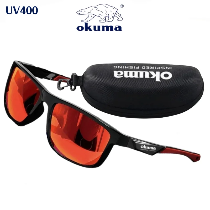 Okum Fashion Polarisierte Brille UV400, Anti-UV, Blendschutz, Starklichtfilter, geeignet für Radfahren, Autofahren, Angeln, etc. – Detail 12