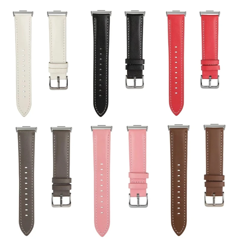 

Leather Watch Strap 20mm Elegant Replacement Band Fashionable Leather Watch Band Comfortable Wear for watch fit3