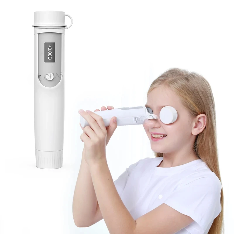 LHVREF Home Use Children Eye Care Solution Handheld View Tester WIFI Manual Refractometer