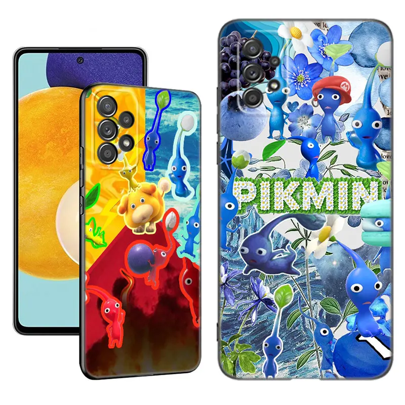 Pikmin Game Phone Case For Samsung A13 A22 A24 A32 4G A23 A25 A34 A35 A52S A53 A54 A55 A73 5G A12 A14 A15 A31 A33 A50 A51 A72