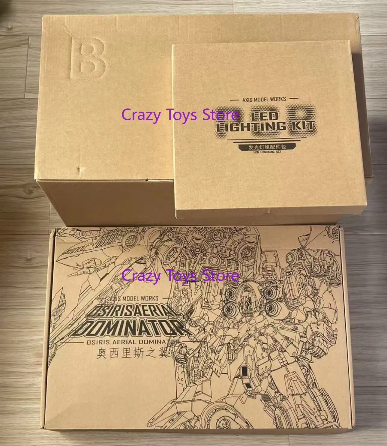 متوفر في المخزون، الدفعة الأولى من نماذج المحور للعب أجنحة أوزوريس كشاتريا فلفل أخضر كبير مجموعة نماذج مجمعة هدية