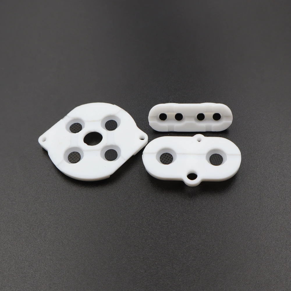 Кнопочные резиновые силиконовые мембранные подушечки для GBC Gameboy, цветные и IPS-образные кнопки, клавиатура A-B D-Pad Start Select, проводящие подушечки