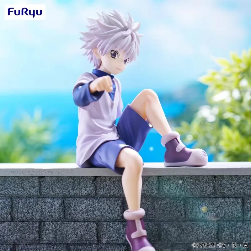 In Voorraad Originele FURYU HUNTER HUNTER GON·FREECSS Killua Zoldyck PVC 13 CM Anime Karakter Model Collectie Speelgoed Geschenken