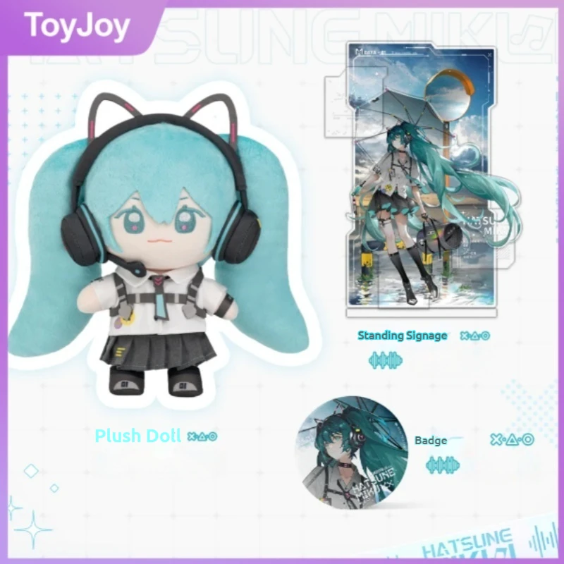 

Новая плюшевая кукла серии Hatsune Miku "Dislocation", аниме, периферийные устройства, значок стоячей вывески, набор кукол, подарки для фанатов