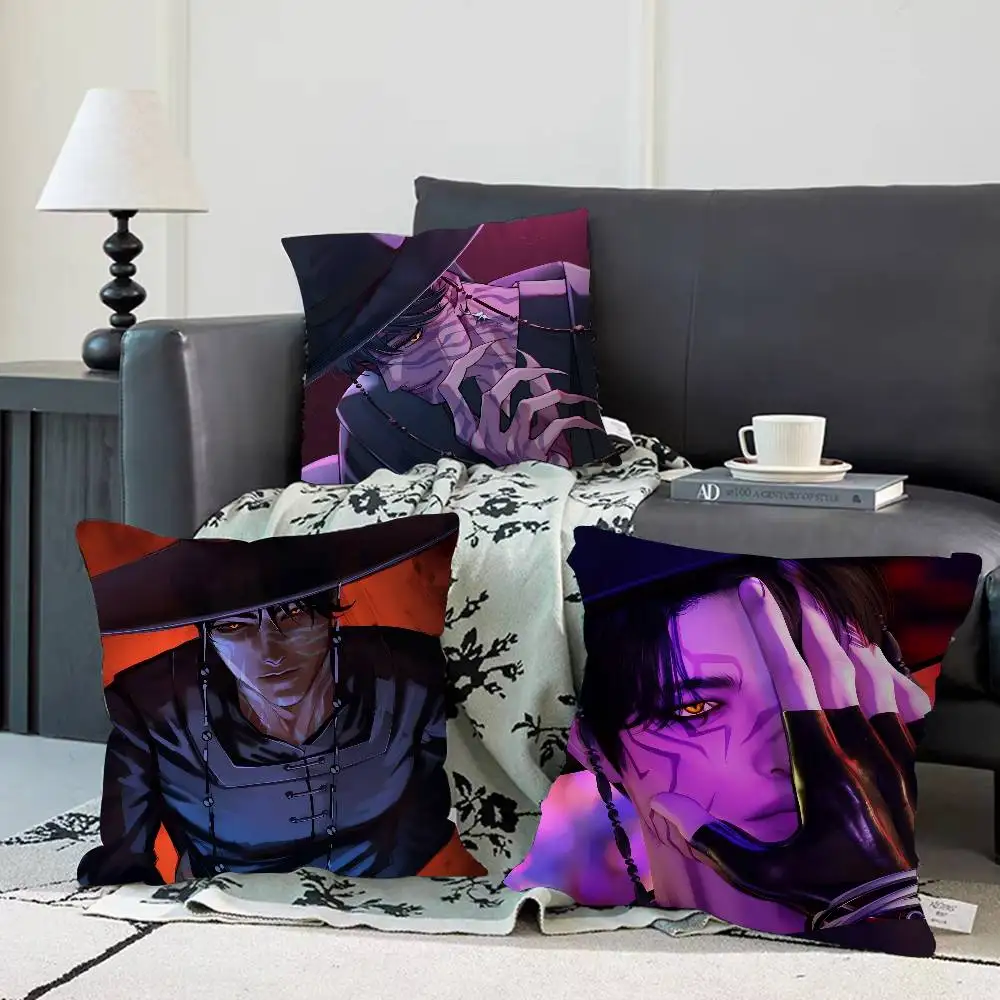 

Jinu Kpop Demon Hunters Cushion Cover Inches Farmhouse Decor Home Throw Pillow Covers For Couch Decorations