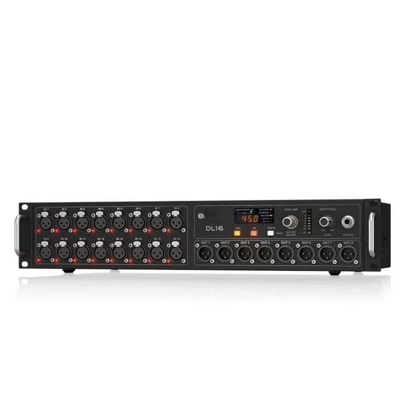 2pcs Midas DL16 Digital Mixer Professional 16 MIAS Designs Audio Pre-amplification Speaker Sound Console Interface Box
