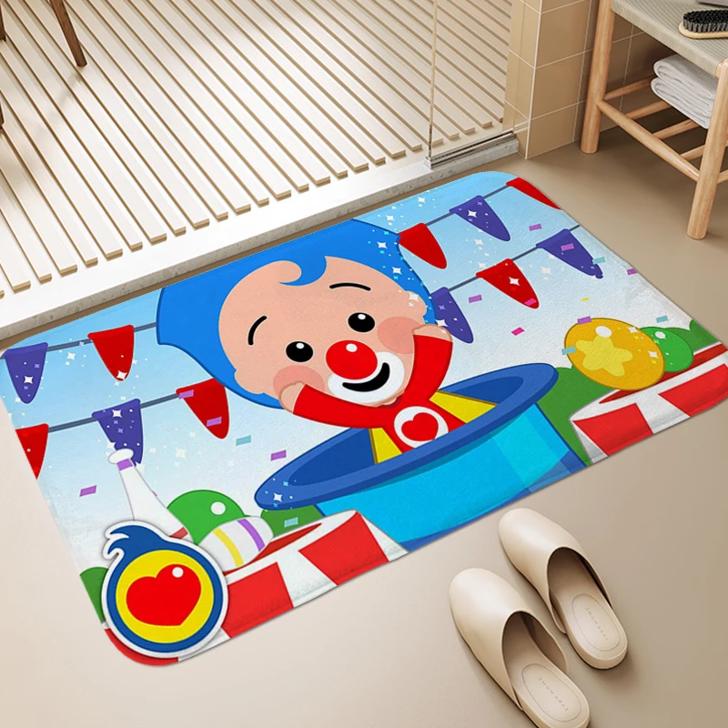 Children's Bedroom Carpet P-Plim Plim Cute Kids Room Rugs Toilet Hallway Foot Mat Modern Home Decoration Doormat Entrance Door