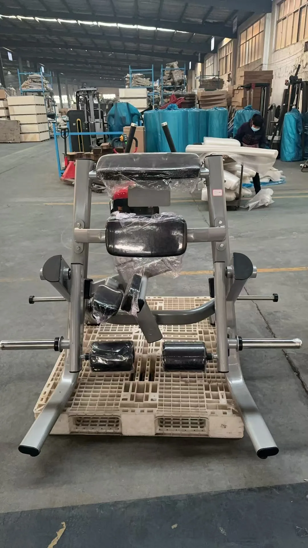 Steel ISO Lateral Kneeling Leg Curl Machine Gym Fitness Strength Training Exercise with Plate Loaded MS602 Leg Press