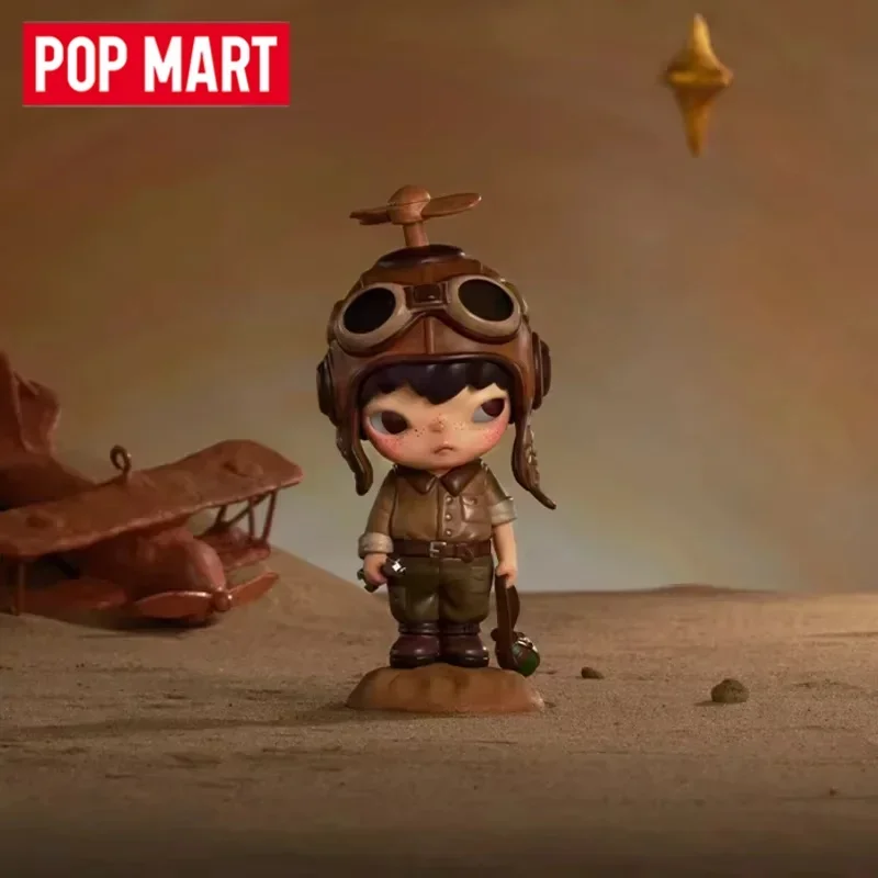 POP MART 히로노 어린왕자 시리즈 정품 미스터리 박스 블라인드 박스 게스 백 장난감 인형 귀여운 데스크탑 장식품 컬렉션 선물