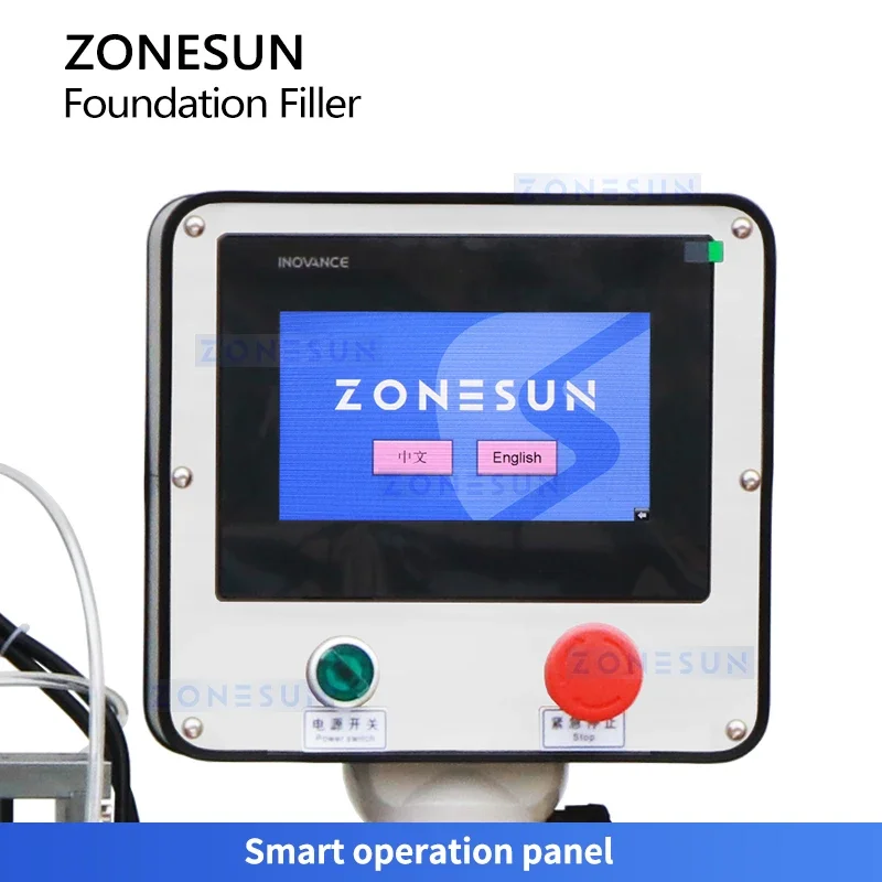 ZONESUN ZS-GTLF2 자동 리퀴드 파운데이션 BB 크림 화장품 액체 충전 기계 맞춤형 금형
