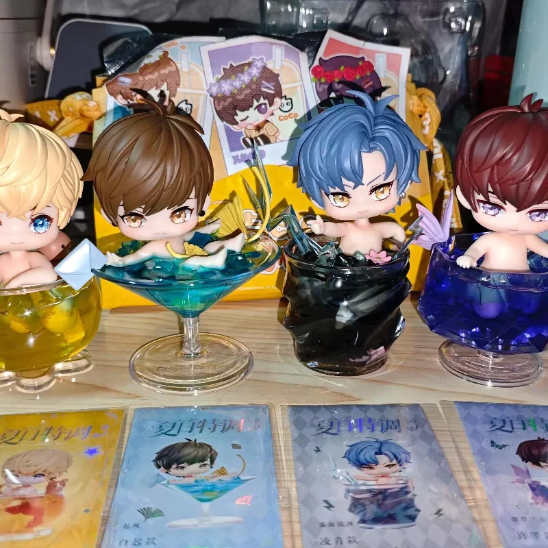 

Коллекционная фигурка Mr. Love Queen's Choice: Серия «Летний коктейль» — Чиби Виктор, Кирос, Гавин. Настольное украшение, подарок.