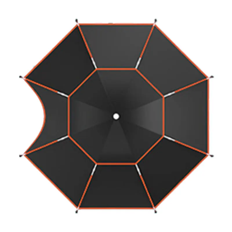 

2026Ultimate Quick-Setup Fiberglass Pole Waterproof Beach Fishing Umbrella for Outdoor Fishing Protection