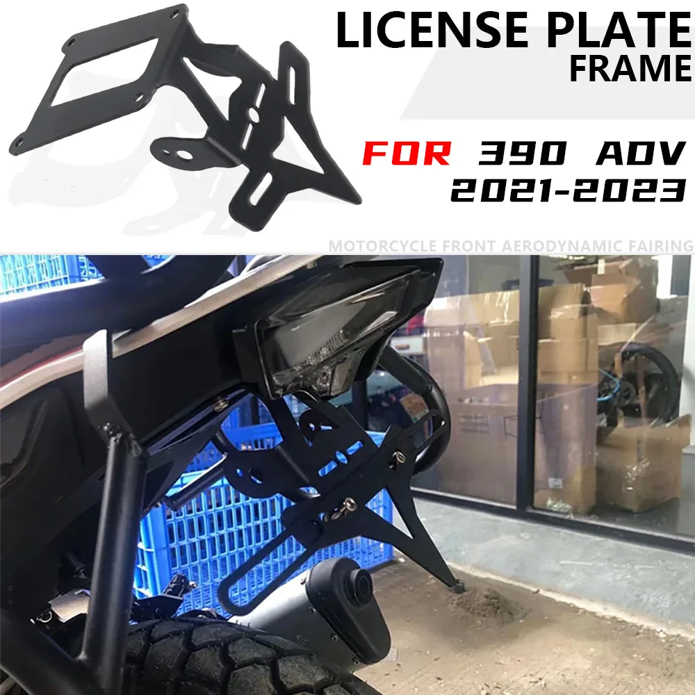 

Для KTM 390 ADV 2021-2023 мотоцикла хвост аккуратное крыло Eliminator регистрационный держатель номерного знака кронштейн