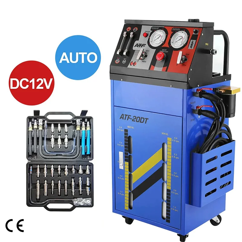 DC12V New Transmission Cleaning And Oil Change Machine Auto Automatic 220V Transmission Fluid Oil Flush Cleaning Machine