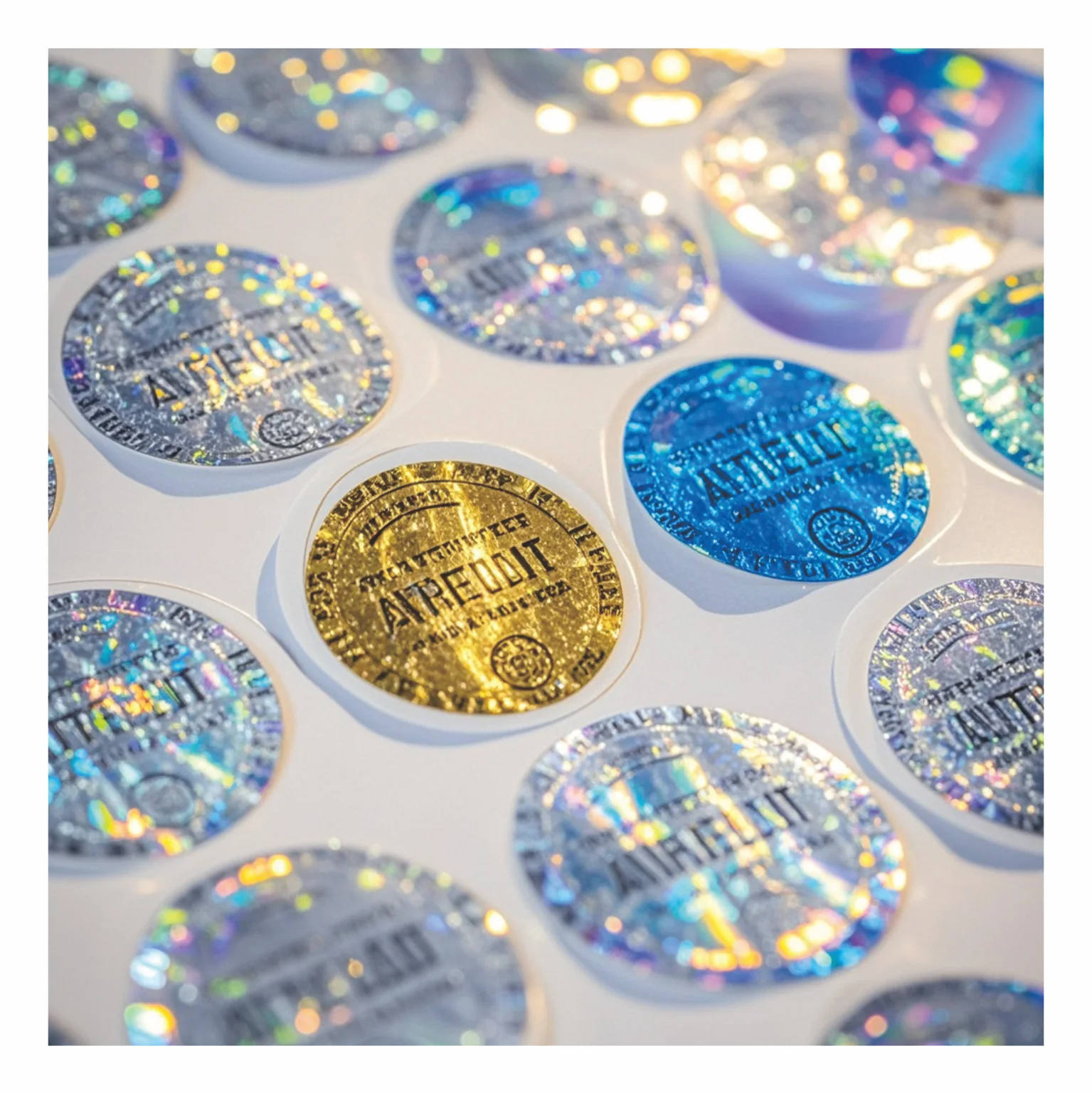 Brand New Hologram Security Sticker Printing In High Quality Machine Printing Sticker With High Quality