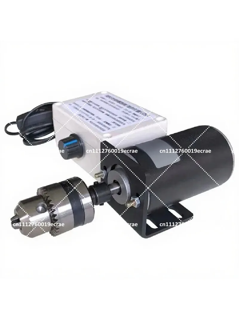 220V 80W High Speed Micro DC Motor Carbon Brush Ball Bearing Table Drill Grinder Tool