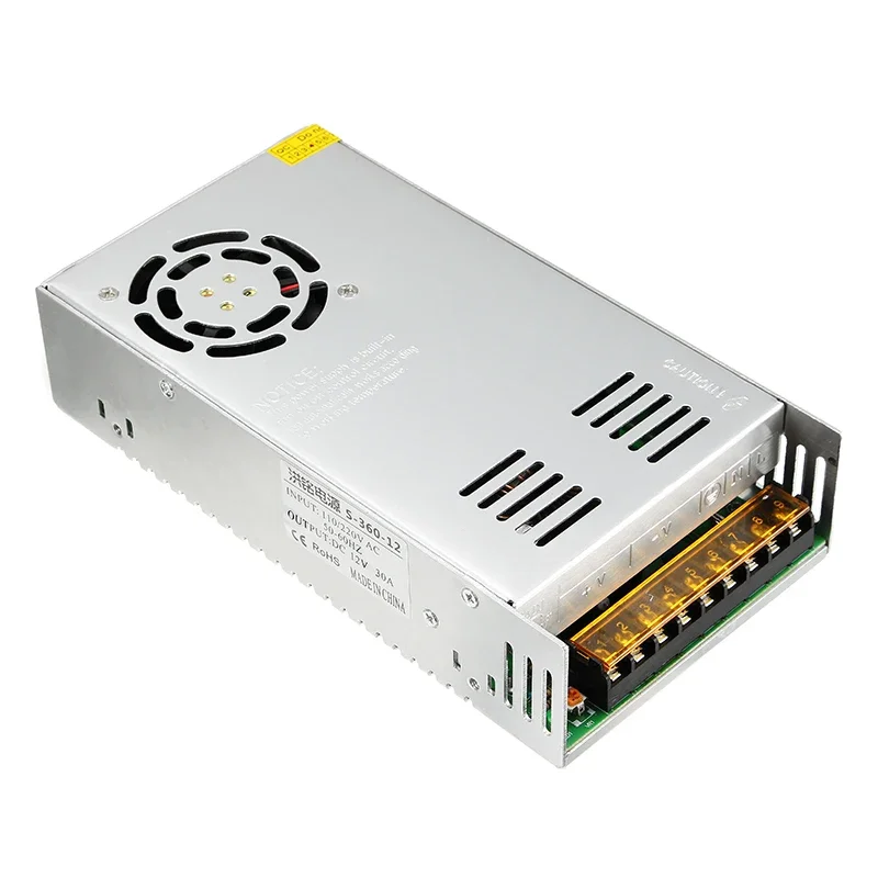 Original 12V 30A 360W Power Supply With Charging Cable For ISDT SC-608 Q6 Plus Q6 LITE UNA6 UNA9 Charger