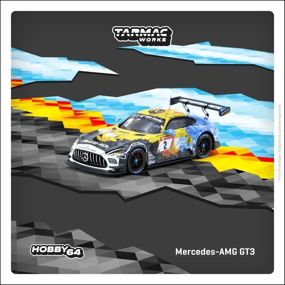 

PreSale TW 1:64 Mercedes AMG GT3 Nürburgring 24h 2020 Diecast Car Model Collection Toys Tarmac Works