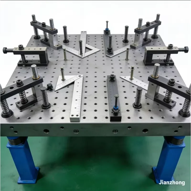 

Factory Direct Sales New 3D Octagonal Cast Iron Welding Table for Shipbuilding & Marine Welding