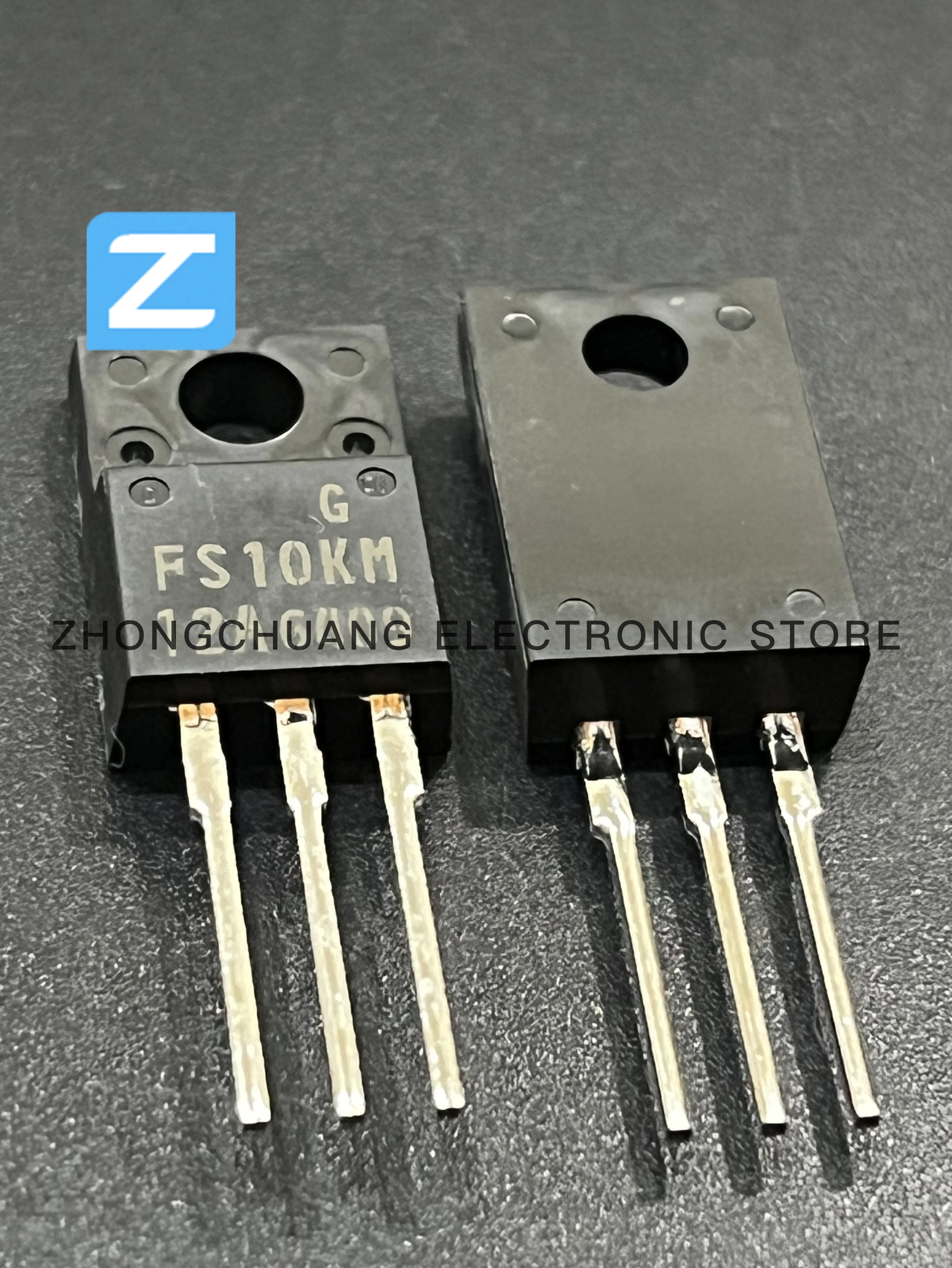 1-10 buah FS10KM-12A TO-220F 600V 10A n-channel MOSFET baru asli