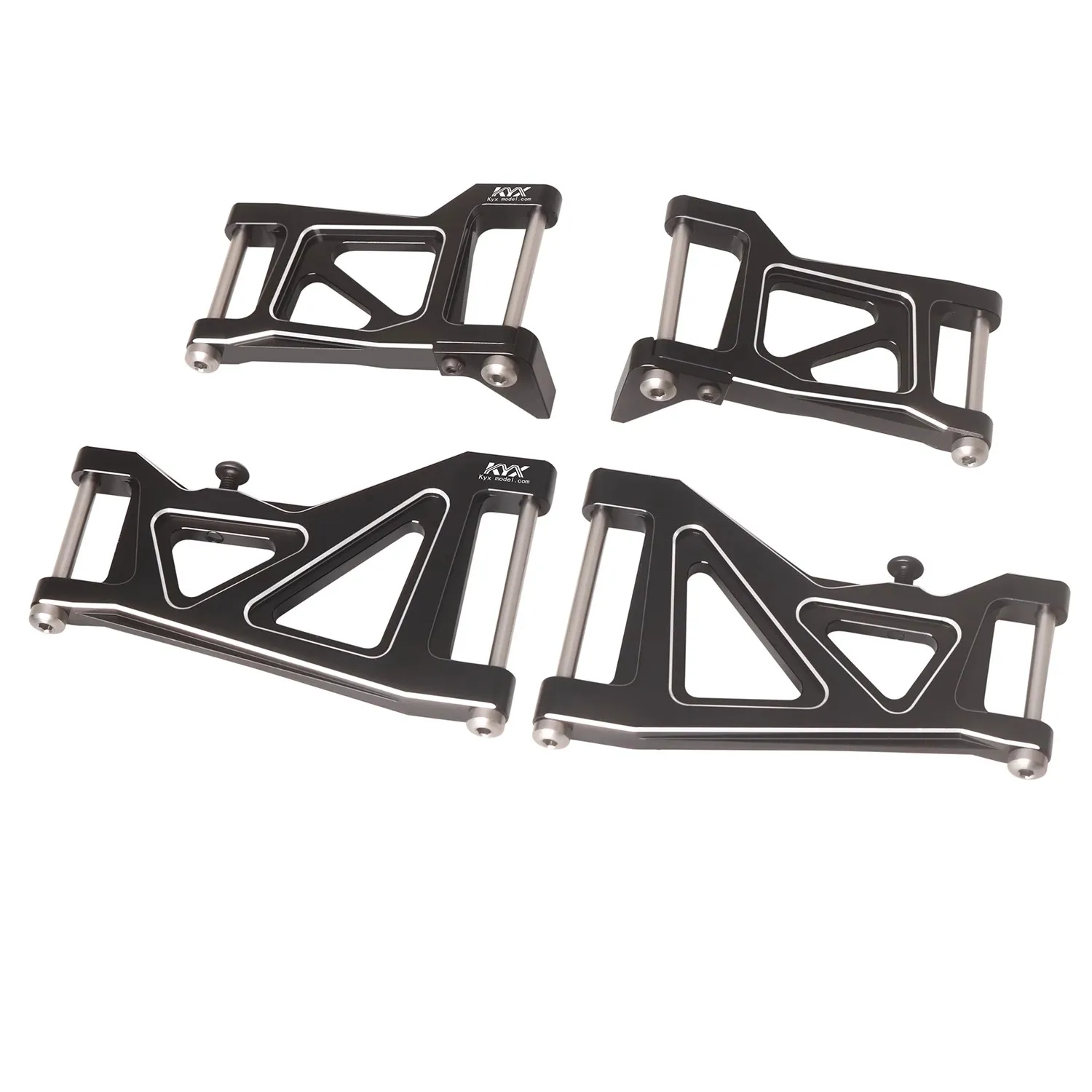 KYX Tamiya 1/10 The Bigwig Tycoon 2017 Edition 47330 سبائك الألومنيوم الخلفية العلوية والسفلية