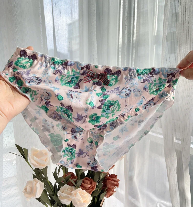 남자의 꽃 활 팬티 시시 크로스 드레싱 로우 웨이스트 팬티 라이브 쇼 댄스 의상 DJ 클럽 바 개인 FKK 파티