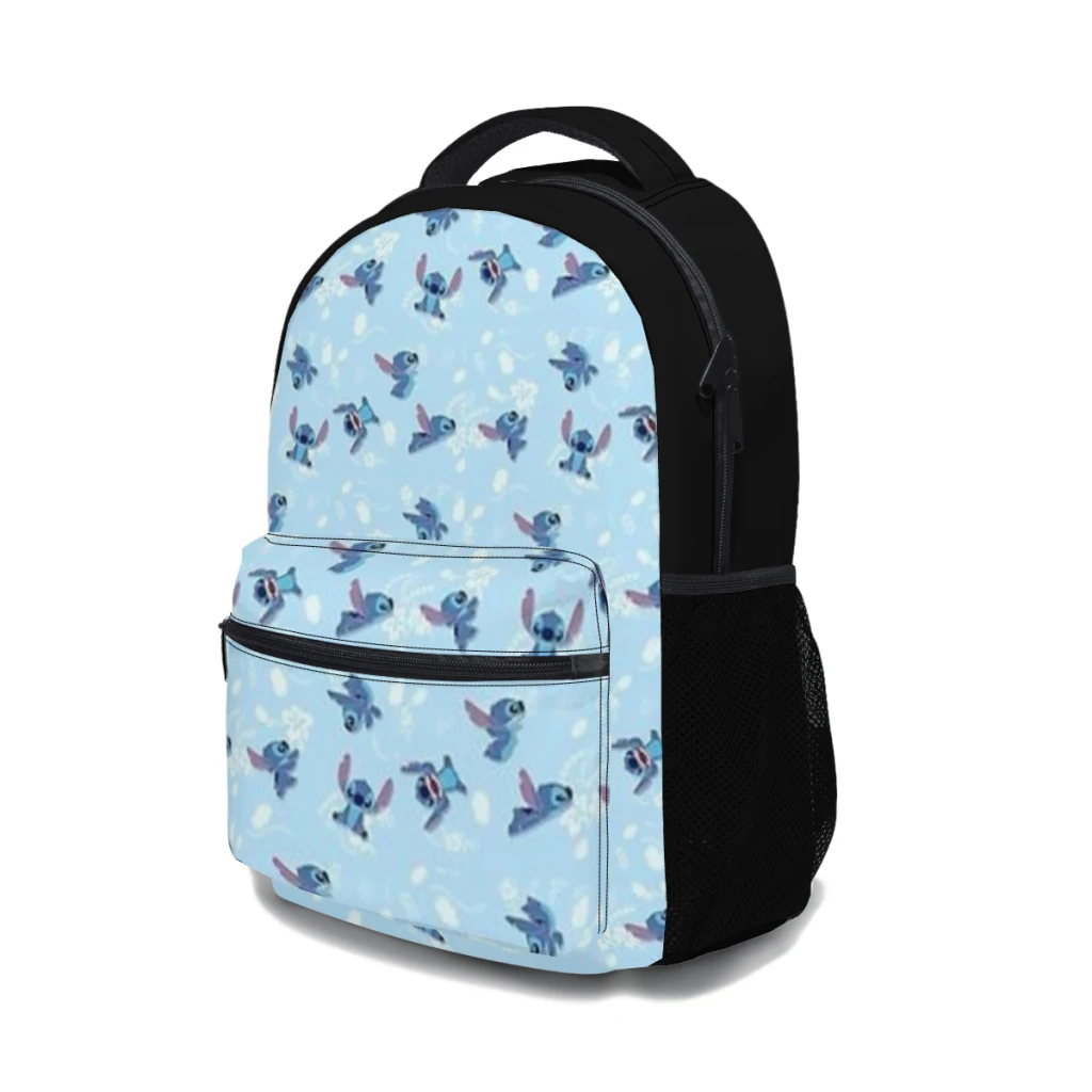 stitch- Schoolbag For Girls Large Capacity Student Backpack Cartoon High School Student Backpack 17inch