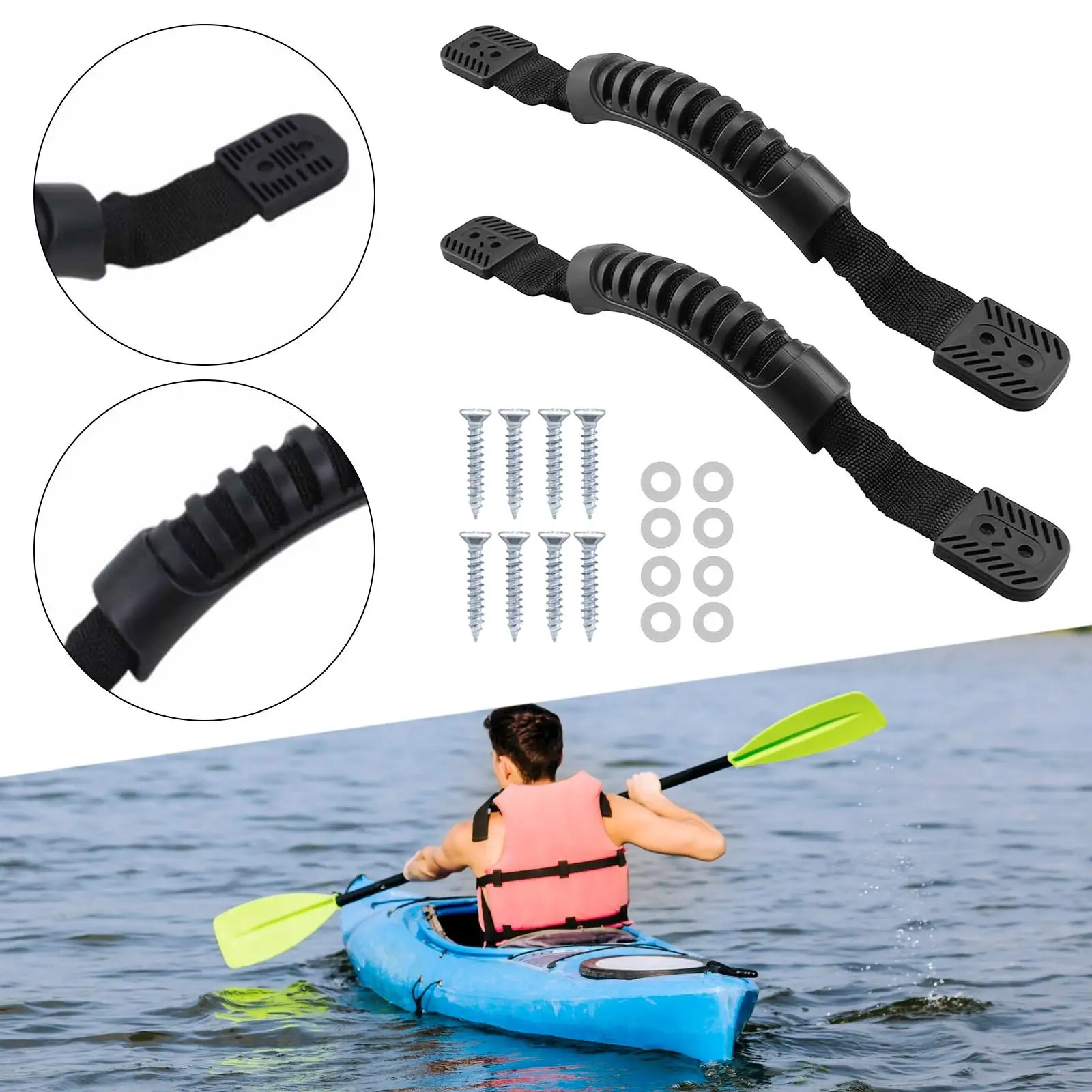 

2x Handle Grips Assembly Water Sports Ergonomic Maintenance F1c-u1552-00-00