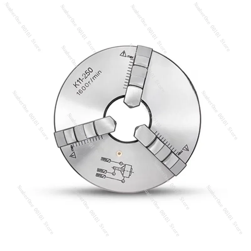 High Precision 3 Jaw Self Centering Chuck K11 250 with 0 03mm for Metal Lathe Scroll Chuck