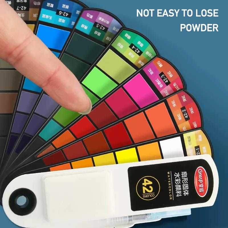 Норковая кожа, твердый акварельный пигмент для начинающих, Профессиональная Детская Акварельная краска, пигмент