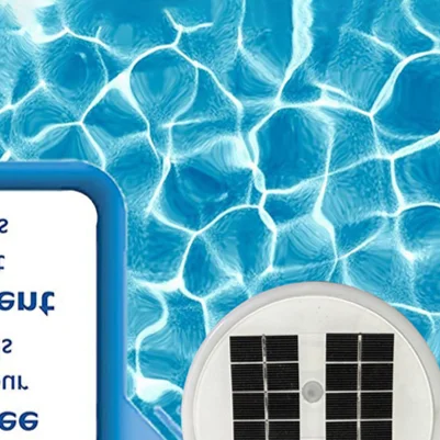 Solar Copper Pool Ionizer Copper Ionization 85% Less Chlorine Automatic Pool Cleaner Water Purifier Swimming Pool Accessories