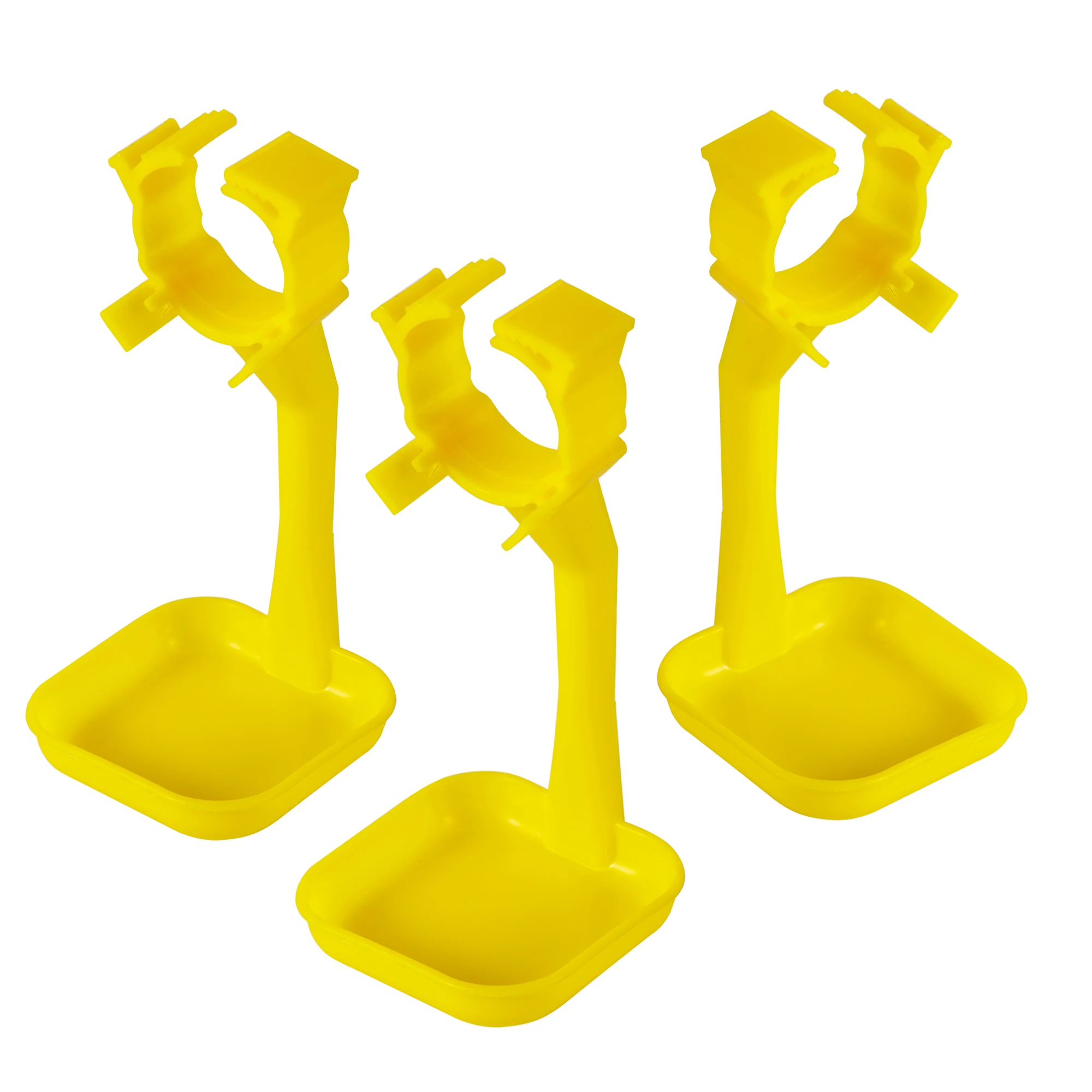 10 Set Hanging Automatic drinking cup Chicken coop Waterer bowls with DN25 Bayonet nipple drinker Poultry supplies
