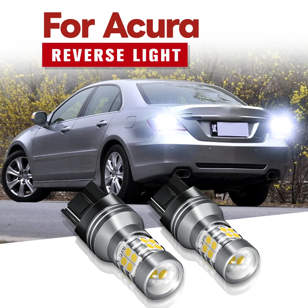 2 Stück LED-Rückfahrleuchten W21W 7440 T20 Canbus Fehlerfrei für Acura RL CL MDX RSX TSX RDX ZDX CSX