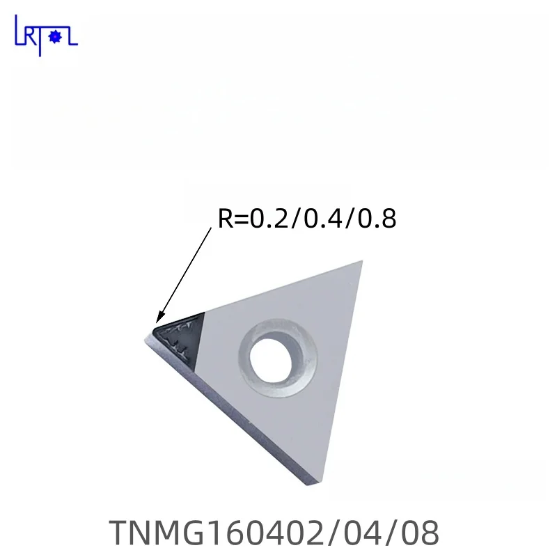 

PCD Insert TNMG160402 TNMG160404 TNMG160408 Chip Breaking Turning Tool for Copper Aluminum Magnesium Fibre Glass Plastic