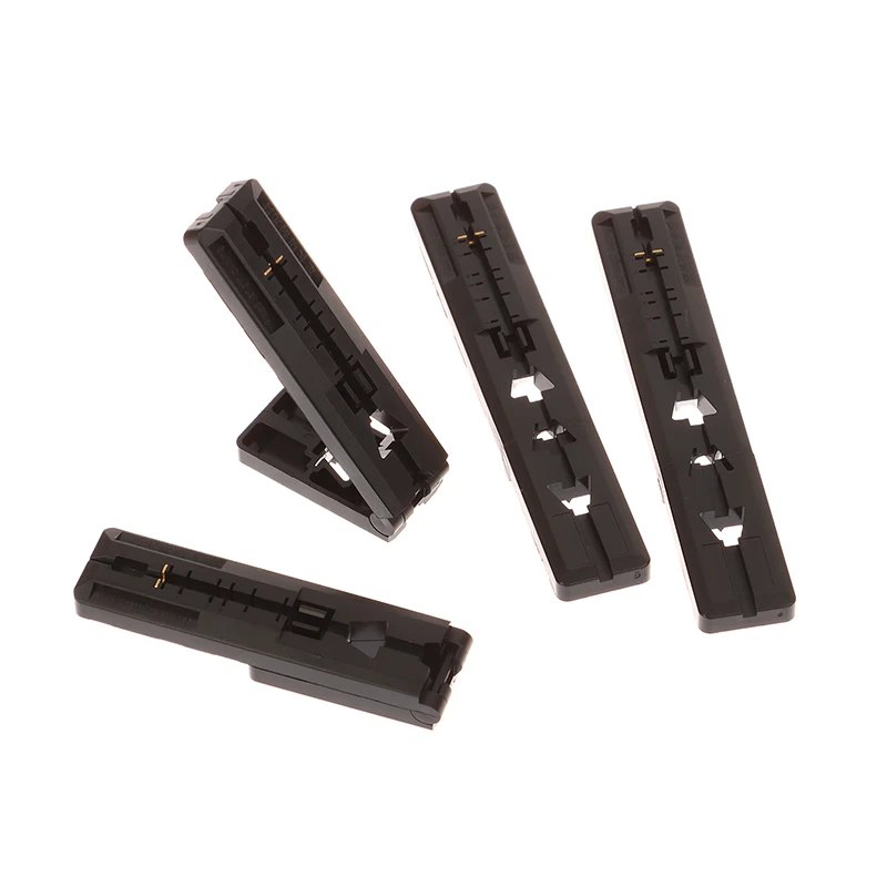 1/4Pcs Lightweight Integrated Folding Fiber Optic Cable Stripper 2 In 1 Guide Rail Cold Connection Tools