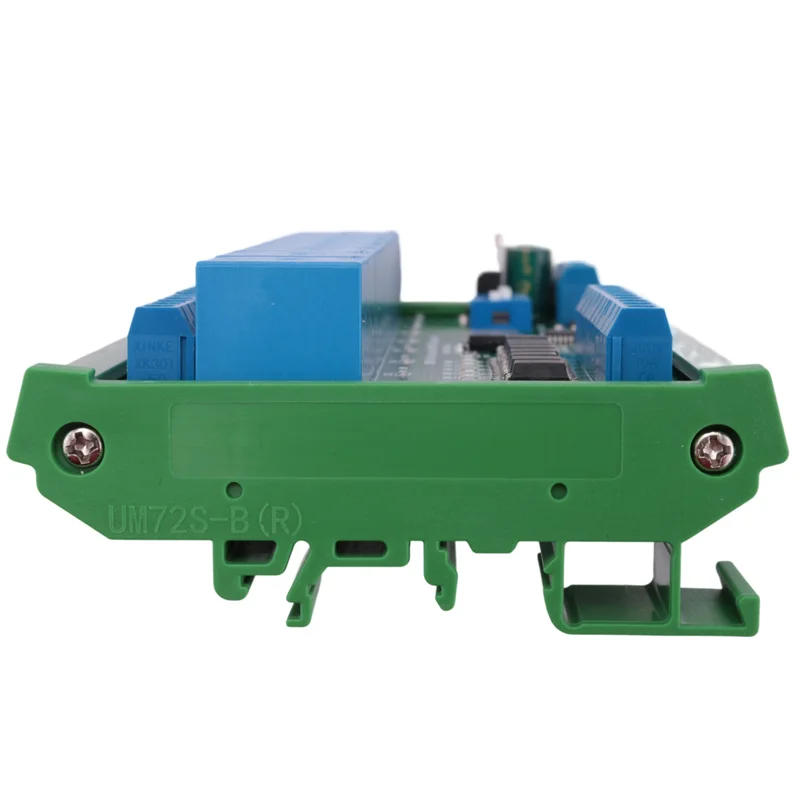 

AB42-2X DC 24V 8 Ch RS485 Relay Board Modbus RTU UART Remote Control Switch DIN35 Rail Box For PLC Automation Control