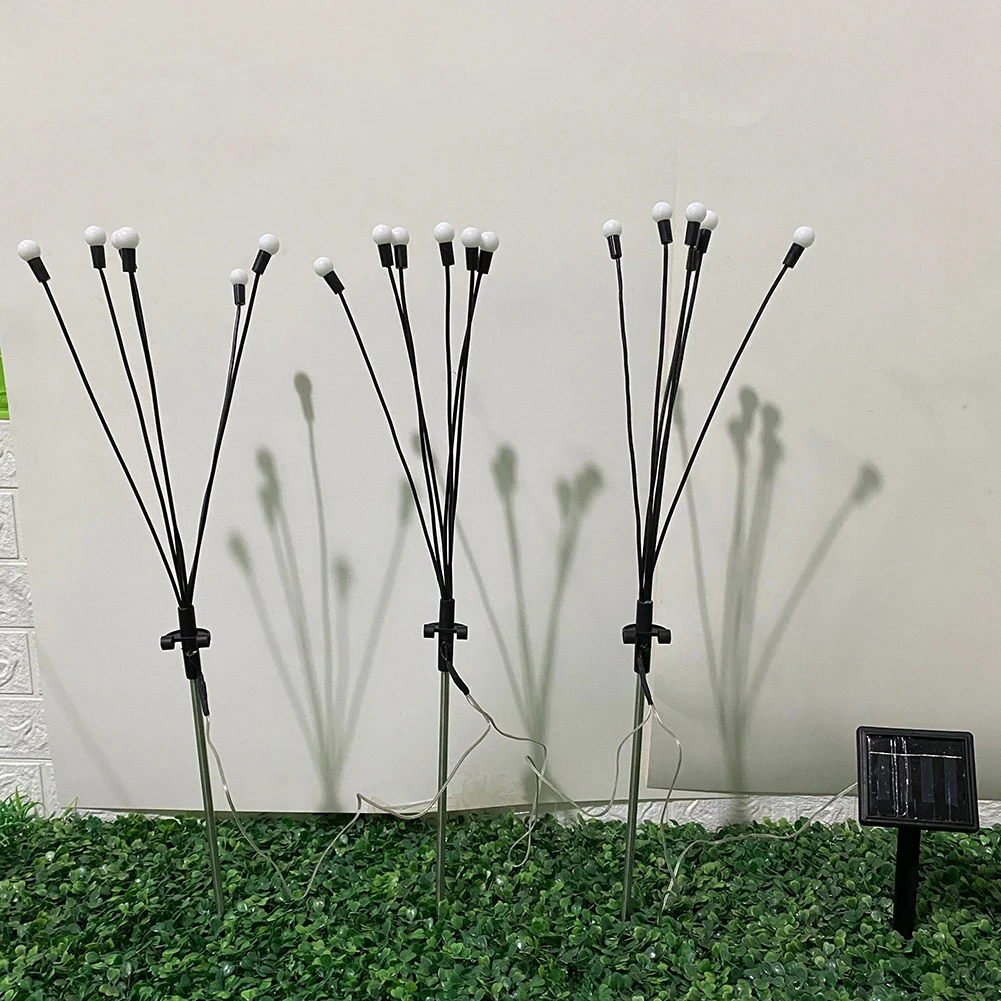 70 سنتيمتر الشمسية اليراع الديكور مصابيح إضاءة للمناظر الطبيعية IP65 مقاوم للماء الحديقة الألعاب النارية ضوء هدايا عيد الميلاد الديكور لحفلة عطلة