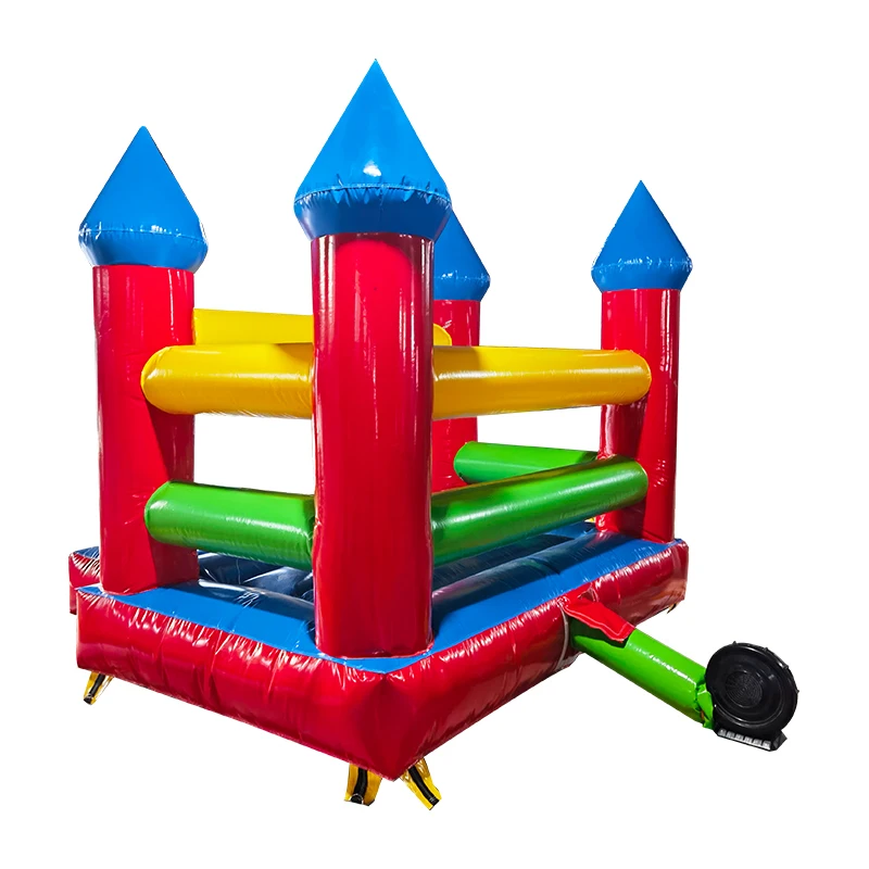 Custom inflatable castle jumping bouncy house for kids fun indoor outdoor by factory manufactured high quality facility