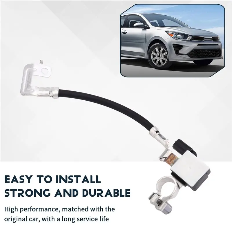 Car Battery Negative Terminal Sensor Cable 37180-1W510 371801W510 For Kia Rio 2016-2017-M54K
