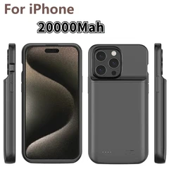 20000Mah New  Battery Charger Case For iphone 14 Plus 15 Pro 12 Pro Max 11 Pro X XS XR XS Max 6 6S 7 8 Plus Battery Case Pow