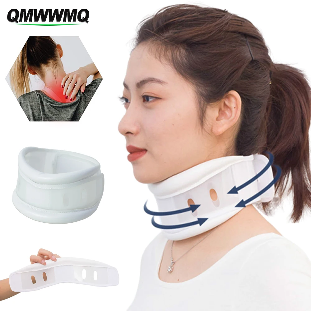 Soft Cervical Collar Adjustable Collar Neck Support Brace, Neck Support Soft Neck Collar for Neck Pain and Support for Women/Men